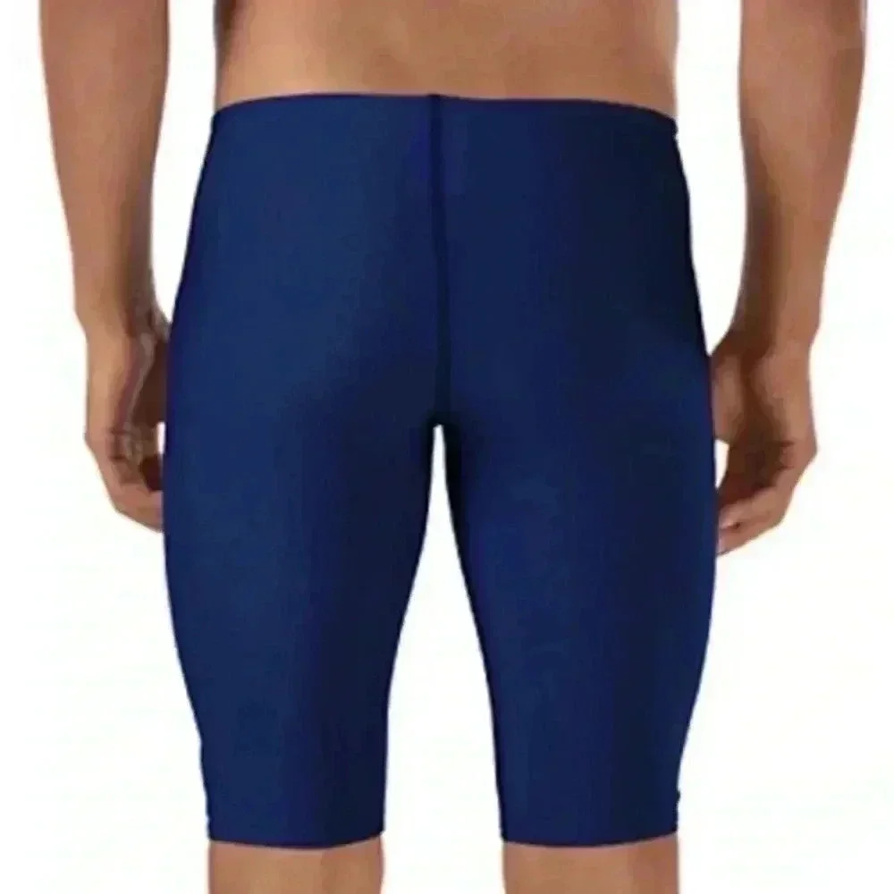 Speedo NWT in box Endurance Poly Jammer Competitive Swim Trunks Suit Navy size38